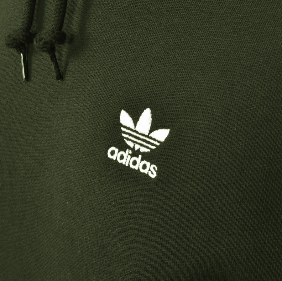 Alternative Image for Productadidas Originals Essential Hoodie Green3